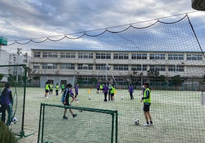 体育の授業もサッカー！