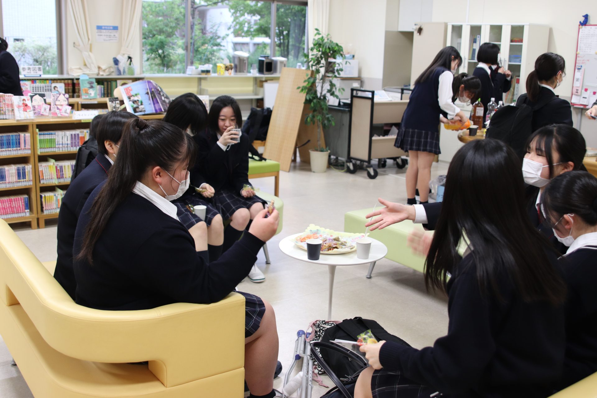 今年は図書室がより身近に