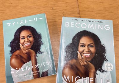 日本語版（左）と今回頂いた原書（右）