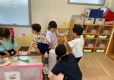 こども達もおねえさんが大好き