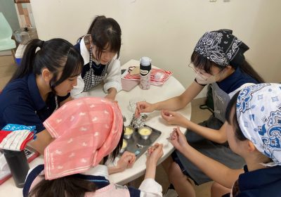 砂糖を入れる量を3パターンにしてプリンづくり