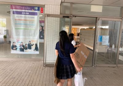 近くのお店から段ボール頂いたそうです