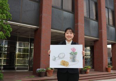 なんか恥ずかしいですね・・・、とご本人