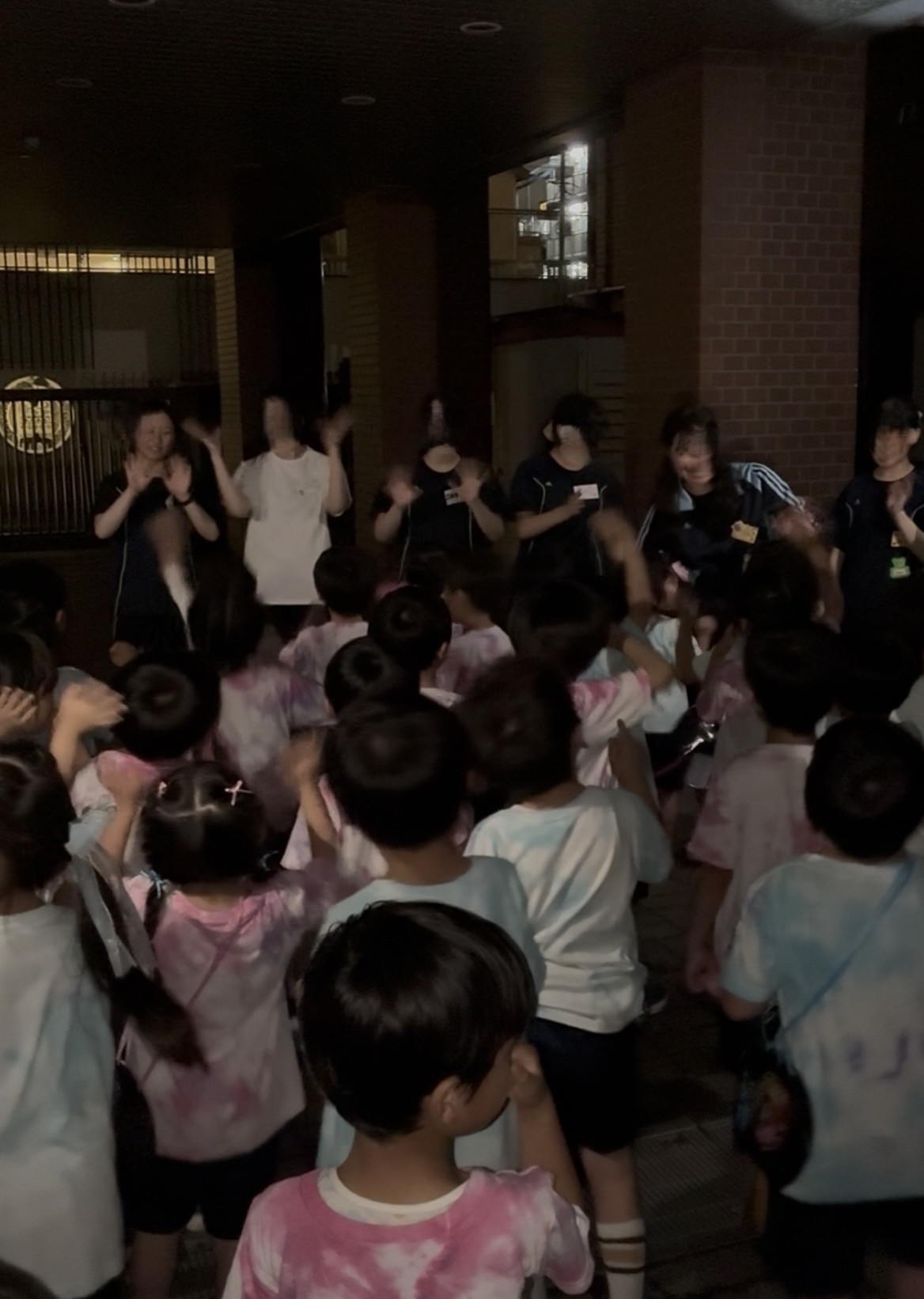 花火の後は、「ありがとうございました！」